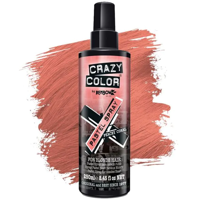 Crazy Color Pastel Spray Peachy Coral