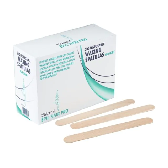 Sibel Epil Hair Holzspatel – Körper 200 Stück