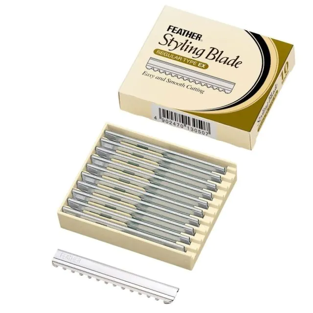 Sibel Feather Ersatzklingen 5 x 10 Stück + Behälter