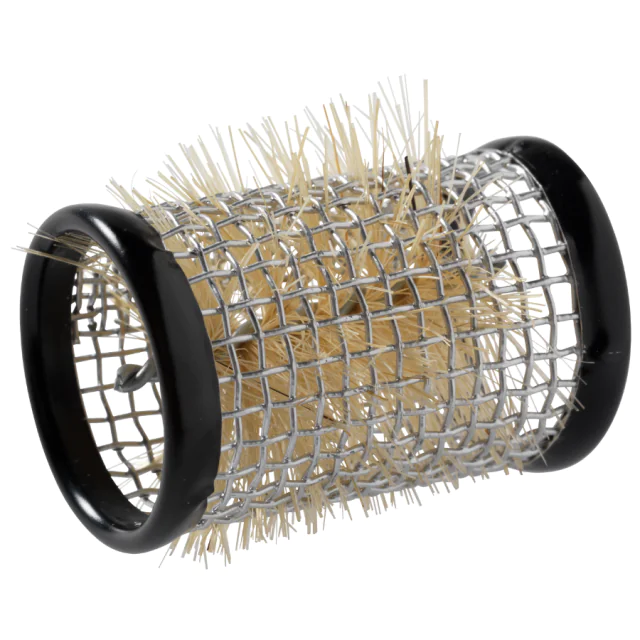 Sibel Metalen Krullers / Rollen Kort 28mm - 12 Stk - Zwart